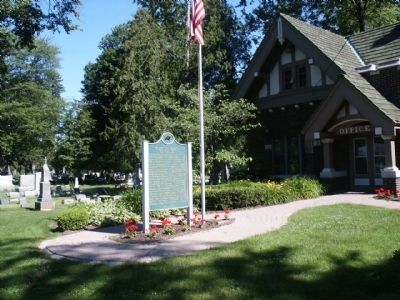 Clinton Grove Cemetery Office image. Click for full size.