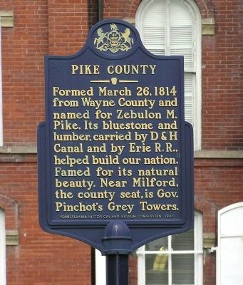 Pike County Marker image. Click for full size.