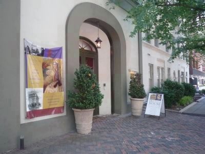Close-up of entrance to the Decatur House Museum image. Click for full size.