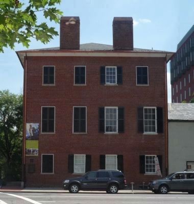 The newly renovated Decatur House - viewed from across H Street image. Click for full size.