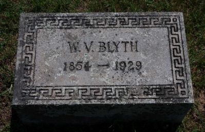 William V Blyth Tombstone image. Click for full size.