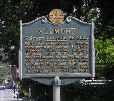 Vermont Marker. Click for full size. Vermont Marker image. Click for full size.
