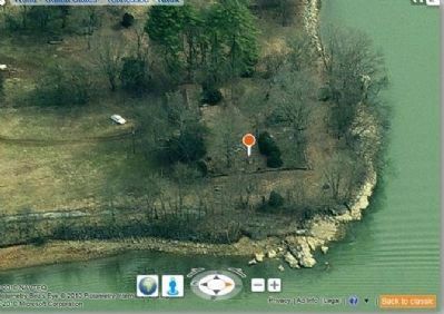 Screen capture aerial view of the Marker image. Click for full size.