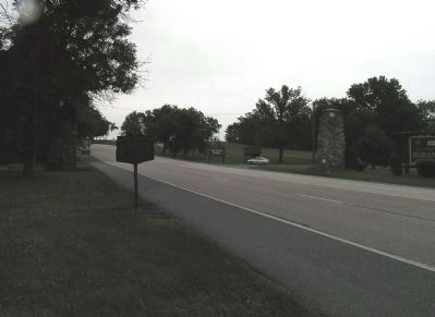 Wide view of the Indiantown Gap Military Reservation Marker image. Click for full size.