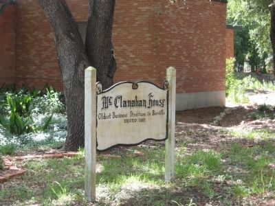 McClanahan House sign image. Click for full size.