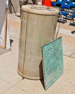 Centennial Time Capsule During Disinterment image. Click for full size.