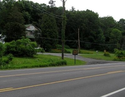 Wide view of the Charles S. Peirce Marker. Click for full size. Wide view of the Charles S. Peirce Marker image. Click for full size.