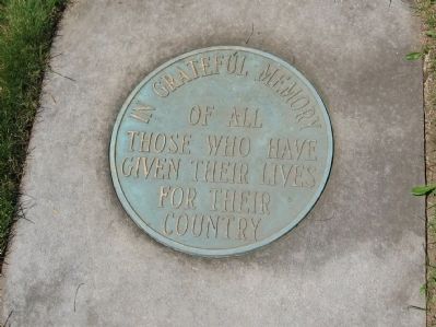 The Medallion in front of the Marker image. Click for full size.