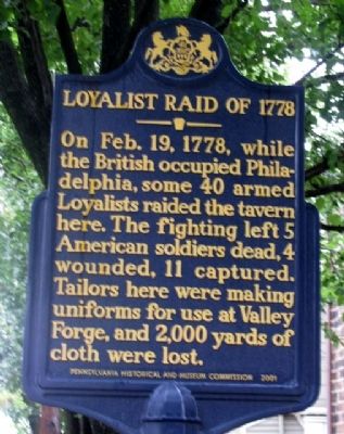 Loyalist Raid of 1778 Marker image. Click for full size.