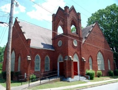 Mount Pisgah A.M.E. Church -<br>West Corner image. Click for full size.