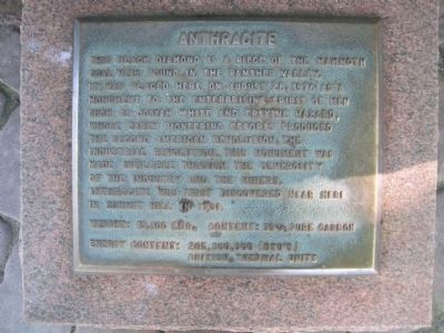 Anthracite Marker image. Click for full size.