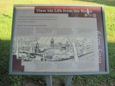 View his Life from his Home Marker image. Click for full size.