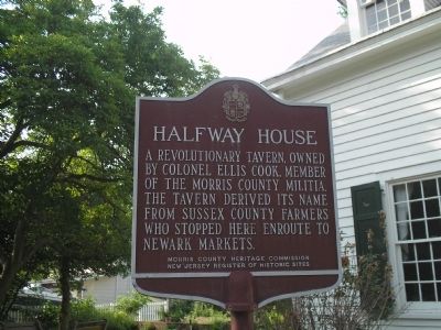 Halfway House Marker image. Click for full size.