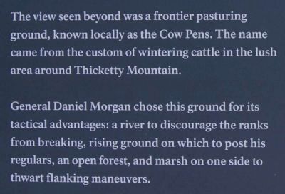 From Cow Pasture to Battlefield Marker. Click for full size. From Cow Pasture to Battlefield Marker image. Click for full size.