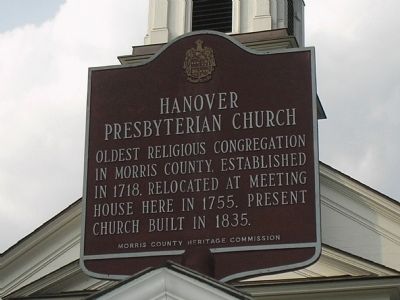 Hanover Presbyterian Church Marker. Click for full size. Hanover Presbyterian Church Marker image. Click for full size.