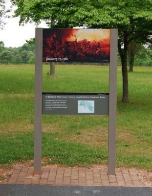 January 17, 1781 Marker. Click for full size. January 17, 1781 Marker image. Click for full size.