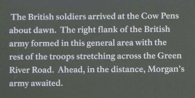 January 17, 1781 Marker. Click for full size. January 17, 1781 Marker image. Click for full size.