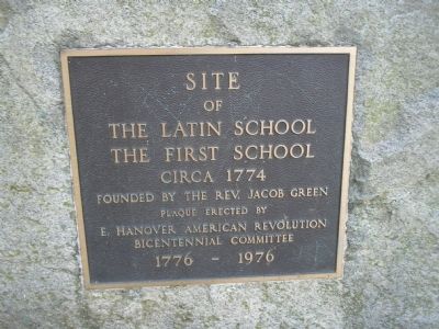 The First School Marker. Click for full size. The First School Marker image. Click for full size.