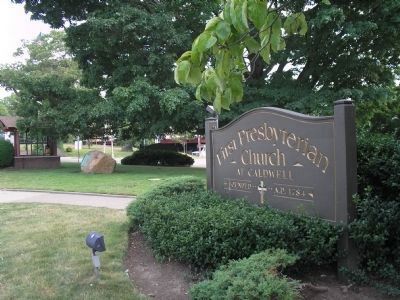 Marker in Caldwell image. Click for full size.