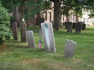 Old Burying Ground at First Presbyterian Church. Click for full size. Old Burying Ground at First Presbyterian Church image. Click for full size.