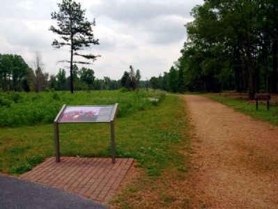 Green River Road (Looking East) and Marker. Click for full size. Green River Road (Looking East) and Marker image. Click for full size.