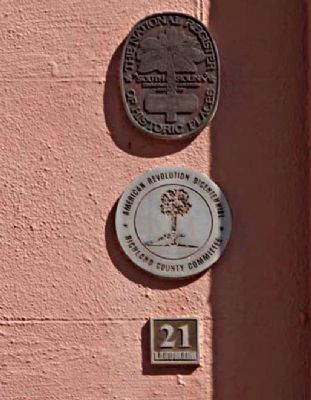 First Presbyterian Church Marker. Click for full size. First Presbyterian Church Marker image. Click for full size.