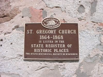 St. Gregory Church Marker image. Click for full size.
