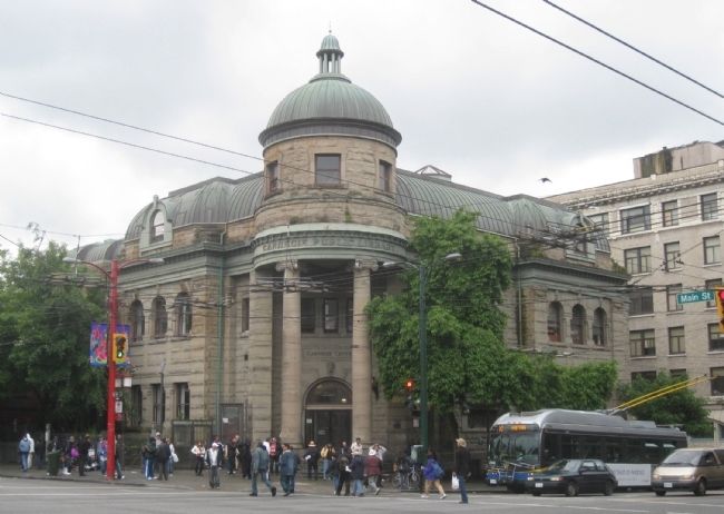 Vancouver Carnegie Library (2010) image. Click for full size.