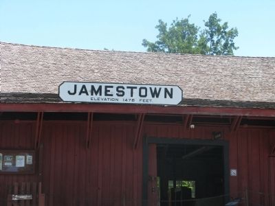 Jamestown Depot image. Click for full size.
