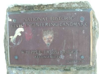 National Civil Engineering Landmark. Click for full size. National Civil Engineering Landmark image. Click for full size.