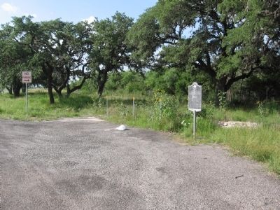 Papalote Creek Marker. Click for full size. Papalote Creek Marker image. Click for full size.
