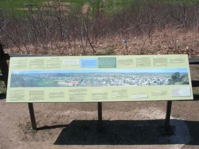 <center>A Panoramic View of American History Marker</center> image. Click for full size.