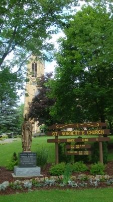 St. Norbert's Church. Click for full size. St. Norbert's Church image. Click for full size.