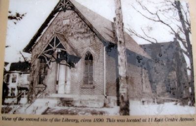 Newtown Library Co. Photo on Marker image. Click for full size.