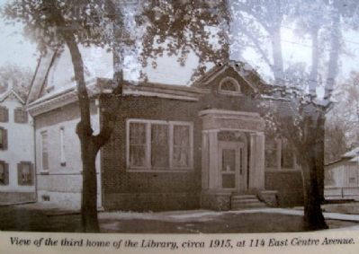 Newtown Library Co. Photo on Marker image. Click for full size.