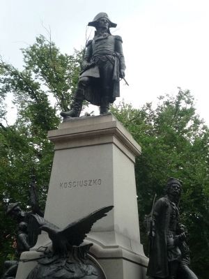 Other monuments in Lafayette Square: "Kosciuszko" image. Click for full size.