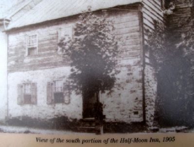 Half-Moon Inn Marker image. Click for full size.