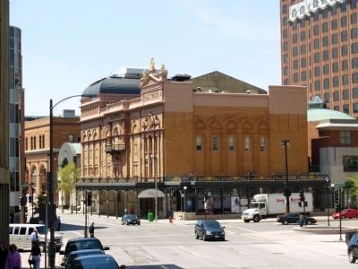 Pabst Theater looking northwest from Wells Street image. Click for full size.