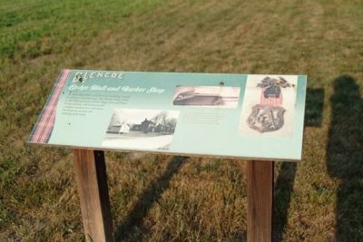 Glencoe - Lodge Hall and Barber Shop Marker. Click for full size. Glencoe - Lodge Hall and Barber Shop Marker image. Click for full size.