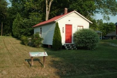 Glencoe - Lodge Hall and Barber Shop Marker. Click for full size. Glencoe - Lodge Hall and Barber Shop Marker image. Click for full size.