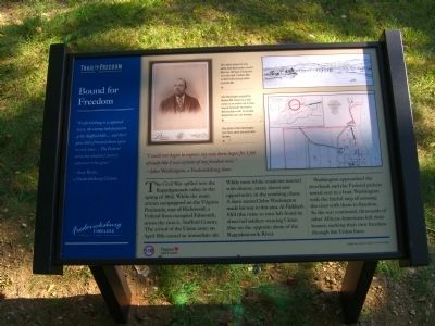 Bound for Freedom Marker. Click for full size. Bound for Freedom Marker image. Click for full size.