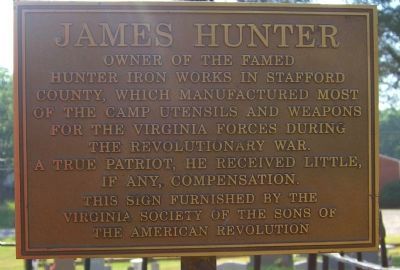 James Hunter Marker image. Click for full size.