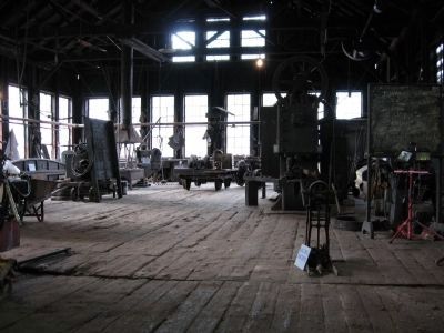 East Broad Top Railroad Shop Tour image. Click for full size.