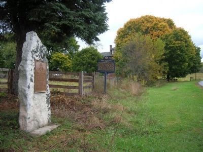Two Fort Littleton Markers. Click for full size. Two Fort Littleton Markers image. Click for full size.