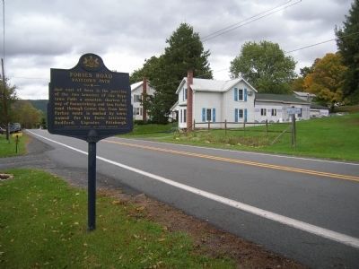 Forbes Road Marker. Click for full size. Forbes Road Marker image. Click for full size.