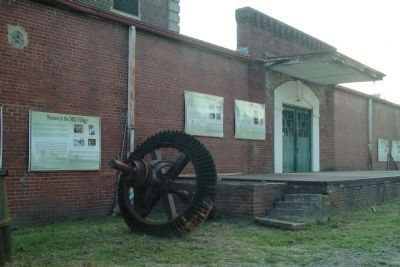 A Large Gear From Glencoe Mill image. Click for full size.