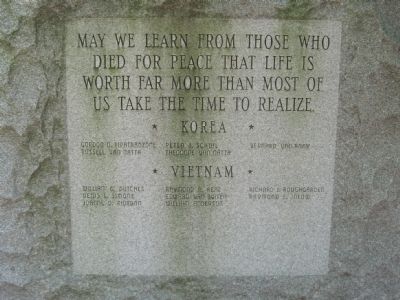 Hawthorne Korea – Vietnam Monument. Click for full size. Hawthorne Korea – Vietnam Monument image. Click for full size.