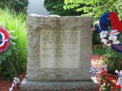 Hawthorne Korea – Vietnam Monument. Click for full size. Hawthorne Korea – Vietnam Monument image. Click for full size.