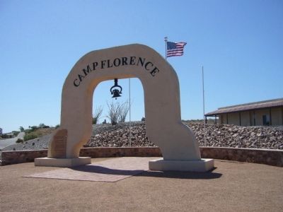Camp Florence Marker. Click for full size. Camp Florence Marker image. Click for full size.
