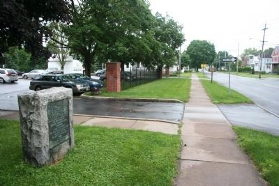 The Rear Guard of General Herkimers Army Marker image. Click for full size.